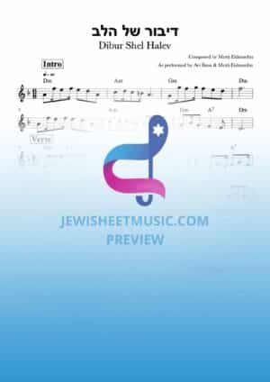 Dibur Shel Halev - Avi Ilson & Motti Eidensohn. דיבור של הלב